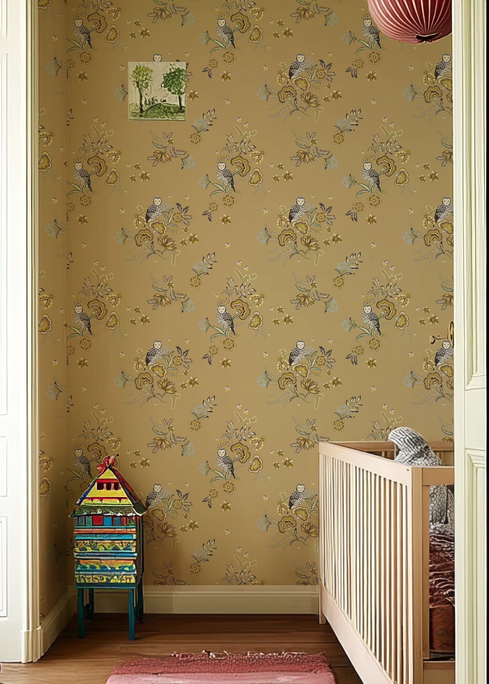 Papel de Parede Corujas e Pirilampos ll