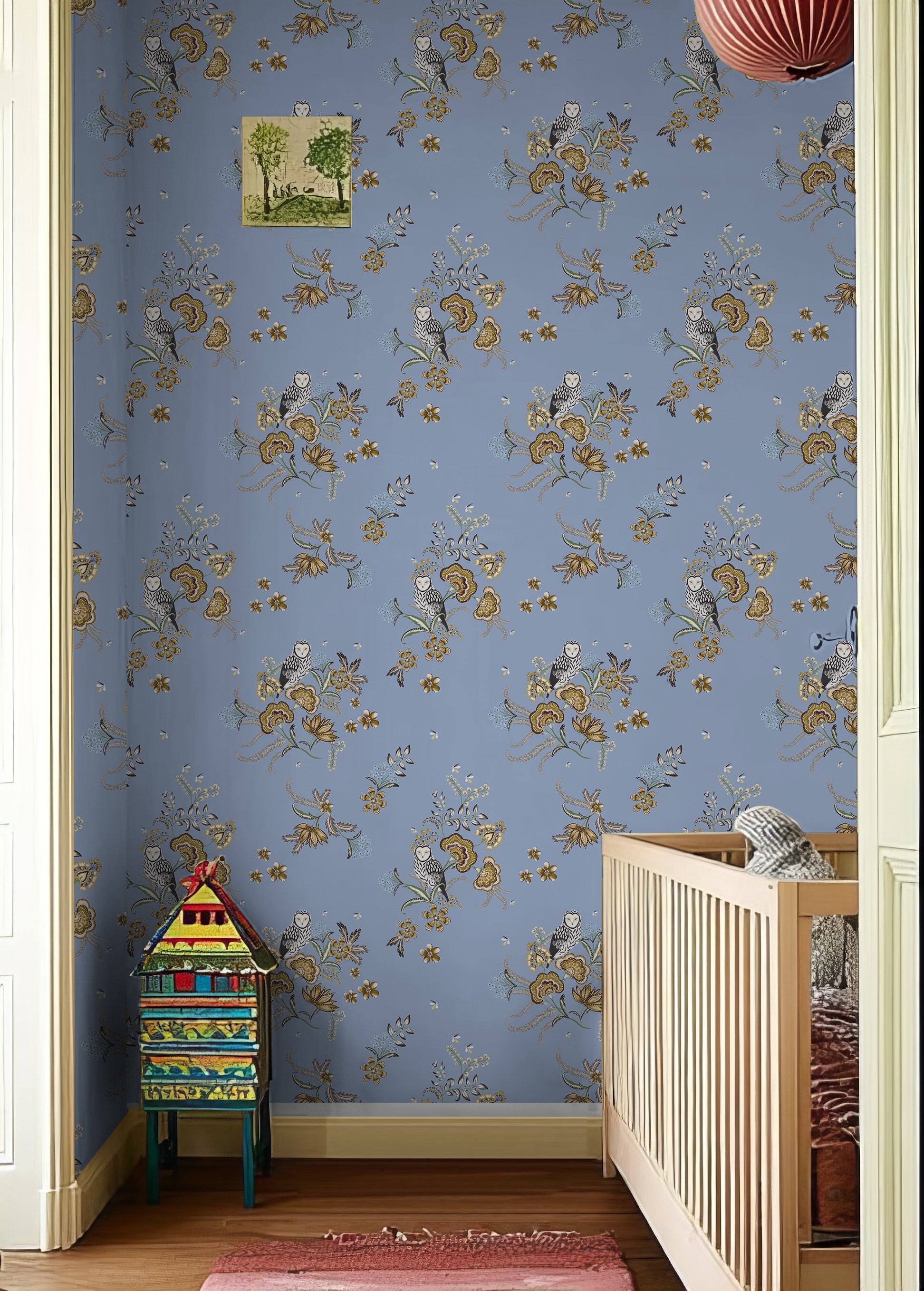 Papel de Parede Corujas e Pirilampos lll