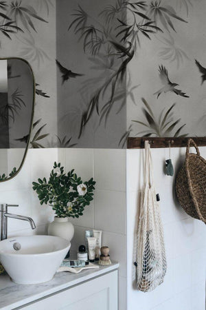 Papel de Parede Jardim de Inverno - occre
